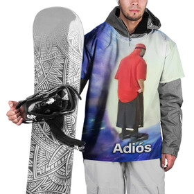 Накидка на куртку 3D с принтом Adios в Новосибирске, 100% полиэстер |  | Тематика изображения на принте: adios | адидас | бабуля | бабушка | вселенная | космос | мемы | портал | прощание | черная дыра