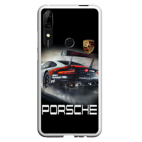 Чехол для Honor P Smart Z с принтом PORSHE в Новосибирске, Силикон | Область печати: задняя сторона чехла, без боковых панелей | 911 | auto | car | cool | dark | logo | machine | porshe | ride | sportcar | автомобили | гонки | крутые | порше | ралли | спорткар | тачки