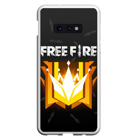 Чехол для Samsung S10E с принтом Free Fire | Фри фаер в Новосибирске, Силикон | Область печати: задняя сторона чехла, без боковых панелей | ff | free fire | freefire | garena | grand master | master | гарена | гранд мастер | грандмастер | лига | мастер | нож | ножи | паттерн | текстура | фре фаер | фри фаер | фри файр | фрифайр | фф