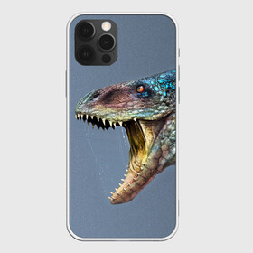Чехол для iPhone 12 Pro Max с принтом Хищный динозавр | Dino (Z) в Новосибирске, Силикон |  | dino | dinosauria | дино | динозавр | парк юрского | хищный динозавр | чудовище | юрский период | ящер | ящерица