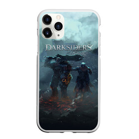 Чехол для iPhone 11 Pro матовый с принтом Darksiders | Гнев Войны (Z) в Новосибирске, Силикон |  | azrael | darksiders | darksiders 2 | darksiders 3 | griever | silitha | tiamat | ulthane | vulgrim | wrath of war | всадник апокалипсиса | гнев войны | обугленный совет | руина | ультэйн | чёрный молот