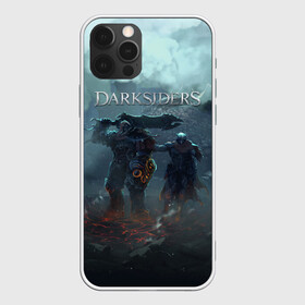 Чехол для iPhone 12 Pro Max с принтом Darksiders | Гнев Войны (Z) в Новосибирске, Силикон |  | azrael | darksiders | darksiders 2 | darksiders 3 | griever | silitha | tiamat | ulthane | vulgrim | wrath of war | всадник апокалипсиса | гнев войны | обугленный совет | руина | ультэйн | чёрный молот