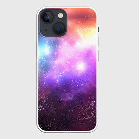 Чехол для iPhone 13 mini с принтом Космос, сияние и звезды в Новосибирске,  |  | galaxy | gradient | nature | neon | night | space | stars | universe | вселенная | галактика | градиент | закат | звезды | звезды космос | космический принт | космос | небо | неон | ночь | облака | переливы | планеты | природа