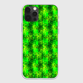 Чехол для iPhone 12 Pro Max с принтом Неоновый полосатый узор  в Новосибирске, Силикон |  | Тематика изображения на принте: бабочки | вертикальные полосы | зеленый | летний | неоновый | неоновый зеленый | современный | яркий узор