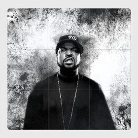 Магнитный плакат 3Х3 с принтом Ice Cube | Айс Куб (Z) в Новосибирске, Полимерный материал с магнитным слоем | 9 деталей размером 9*9 см | Тематика изображения на принте: ice cube | oshea jackson | rap | айс куб | айс кьюб | реп | репер | рэпер | хип хоп