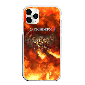 Чехол для iPhone 11 Pro матовый с принтом Darksiders 3 | Гнев Войны 3 (Z) в Новосибирске, Силикон |  | azrael | darksiders | darksiders 3 | griever | silitha | tiamat | ulthane | vulgrim | wrath of war | всадник апокалипсиса | гнев войны | обугленный совет | руина | ультэйн | чёрный молот