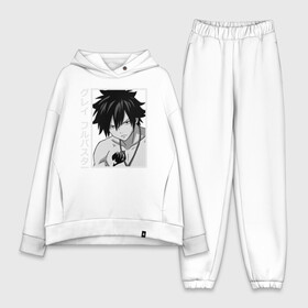 Женский костюм хлопок Oversize с принтом Ледяной маг Грей в Новосибирске,  |  | fairy | gray fullbuster | tail | волшебник хвоста феи | грей фулбастер | грэй фуллбастер | маг | отмороженный | хвост феи