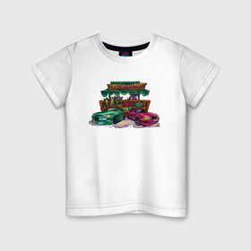 Детская футболка хлопок с принтом овощи в Новосибирске, 100% хлопок | круглый вырез горловины, полуприлегающий силуэт, длина до линии бедер | cresta | japan | japanese | jdm | jdmeveryday | jzx90 | mark | mark2 | автомобиль | ждм | марк | марковник | машина