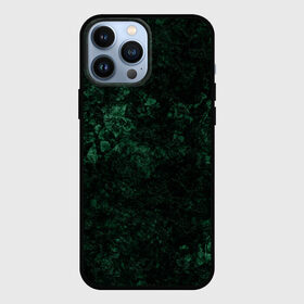 Чехол для iPhone 13 Pro Max с принтом Темно зеленый мраморный узор в Новосибирске,  |  | абстрактный | велюровый | зеленый | каменный | мрамор | современный | текстура камня | темный зеленый