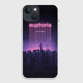 Чехол для iPhone 13 с принтом Что нибудь почувствуй в Новосибирске,  |  | euphoria | serial | джулс | зендея | ру беннетт | сериал | сериалы | хантер шефер | эйфория