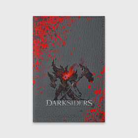 Обложка для паспорта матовая кожа с принтом Darksiders | Гнев Войны (Z) в Новосибирске, натуральная матовая кожа | размер 19,3 х 13,7 см; прозрачные пластиковые крепления | azrael | darksiders | darksiders 2 | darksiders 3 | griever | silitha | tiamat | ulthane | vulgrim | wrath of war | всадник апокалипсиса | гнев войны | обугленный совет | руина | ультэйн | чёрный молот