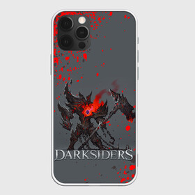 Чехол для iPhone 12 Pro с принтом Darksiders | Гнев Войны (Z) в Новосибирске, силикон | область печати: задняя сторона чехла, без боковых панелей | azrael | darksiders | darksiders 2 | darksiders 3 | griever | silitha | tiamat | ulthane | vulgrim | wrath of war | всадник апокалипсиса | гнев войны | обугленный совет | руина | ультэйн | чёрный молот