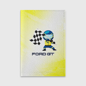Обложка для паспорта матовая кожа с принтом Ford - Racing в Новосибирске, натуральная матовая кожа | размер 19,3 х 13,7 см; прозрачные пластиковые крепления | auto | ford | logo | moto | motors | pro | racing | symbol | авто | автомобиль | гонки | знак | лого | логотип | логотипы | марка | машина | мото | моторс | символ | символы | форд