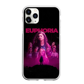 Чехол для iPhone 11 Pro матовый с принтом Euphoria team в Новосибирске, Силикон |  | euphoria | serial | джулс | зендея | ру беннетт | сериал | сериалы | хантер шефер | эйфория