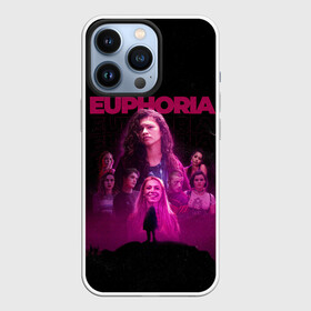 Чехол для iPhone 13 Pro с принтом Euphoria team в Новосибирске,  |  | euphoria | serial | джулс | зендея | ру беннетт | сериал | сериалы | хантер шефер | эйфория