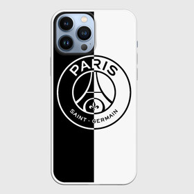 Чехол для iPhone 13 Pro Max с принтом ФК ПСЖ   PSG BLACK  WHITE в Новосибирске,  |  | paris saint germain | psg | saint | sport | париж | псг | спорт | футбол