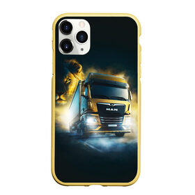 Чехол для iPhone 11 Pro матовый с принтом Man Leon в Новосибирске, Силикон |  | man | man truck | man грузовик | truck | trucks | грузовик | грузовики | дальнобои | дальнобой | дальнобойщик | мен | мен грузовик | фура | фуры