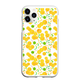 Чехол для iPhone 11 Pro матовый с принтом Лимонная карамель  в Новосибирске, Силикон |  | Тематика изображения на принте: детский | карамель | конфеты | лимон | лимонный узор | малышам | сладости | чупа чупс