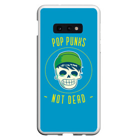 Чехол для Samsung S10E с принтом Pop punk fan в Новосибирске, Силикон | Область печати: задняя сторона чехла, без боковых панелей | Тематика изображения на принте: alternative | music | pop punk | punk | punks not dead | rock | альтернатива | музыка | панк | панки не умерают | панкс нот дэд | поп панк | рок