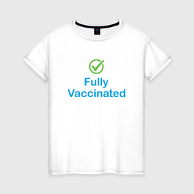 Женская футболка хлопок с принтом Полная вакцинация в Новосибирске, 100% хлопок | прямой крой, круглый вырез горловины, длина до линии бедер, слегка спущенное плечо | coronavirus | covid19 | virus | вакцина | вакцинация | вирус | грипп | заражение | здоровье | иммунитет | инфекция | карантин | корона | коронавирус | маска | пандемия | прививка | самоизоляция | спутник