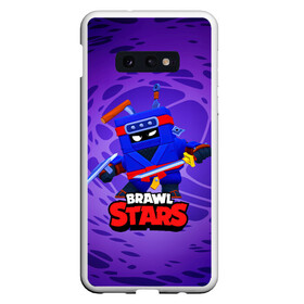 Чехол для Samsung S10E с принтом Ninja Ash Brawl Stars Эш  в Новосибирске, Силикон | Область печати: задняя сторона чехла, без боковых панелей | ash | brawl | brawl stars | brawlstars | brawl_stars | аш | бравл | бравлстарс | эш