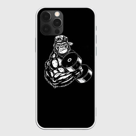 Чехол для iPhone 12 Pro Max с принтом Ironmonkey в Новосибирске, Силикон |  | fitness | gorilla | gym | monkey | power | sport | strength | горилла | качалка | мощь | сила | спорт | фитнес