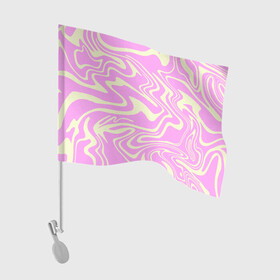 Флаг для автомобиля с принтом Лолипоп абстракция в Новосибирске, 100% полиэстер | Размер: 30*21 см | pewpiepie | абстракция | карамель | карамель на палочке | летний принт | лолипоп | нежные краски | пастельные цвета | розовый | яркий