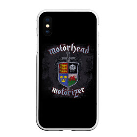 Чехол для iPhone XS Max матовый с принтом Shield of Motorhead в Новосибирске, Силикон | Область печати: задняя сторона чехла, без боковых панелей | alternative | metall | motorhead | music | rock | альтернатива | металл | моторхед | моторхэд | музыка | рок