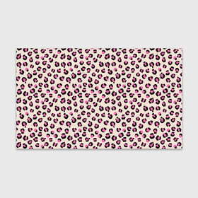 Бумага для упаковки 3D с принтом Леопардовый принт розовый в Новосибирске, пластик и полированная сталь | круглая форма, металлическое крепление в виде кольца | Тематика изображения на принте: бежевый | леопард | леопардовый принт | молочный цвет | пятнистый | розовый