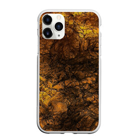 Чехол для iPhone 11 Pro матовый с принтом Желто-черная текстура камня  в Новосибирске, Силикон |  | вулканический | желтый | камень | модный | мрамор | мраморный узор | текстура камня | черный мрамор