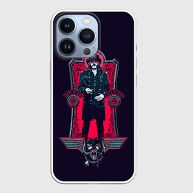 Чехол для iPhone 13 Pro с принтом King Lemmy в Новосибирске,  |  | alternative | metall | motorhead | music | rock | альтернатива | лемми | металл | моторхед | моторхэд | музыка | рок