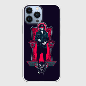 Чехол для iPhone 13 Pro Max с принтом King Lemmy в Новосибирске,  |  | Тематика изображения на принте: alternative | metall | motorhead | music | rock | альтернатива | лемми | металл | моторхед | моторхэд | музыка | рок