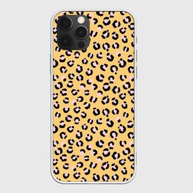 Чехол для iPhone 12 Pro Max с принтом Желтый леопардовый принт в Новосибирске, Силикон |  | Тематика изображения на принте: желтый | леопардовый принт | паттерн | пятна | пятнистый | розовый | текстура