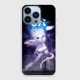 Чехол для iPhone 13 Pro с принтом Ori в Новосибирске,  |  | adventure | computer game | ori | ori and the will of the wisps | spirit of the forest | дух леса | компьютерная игра | ори | ори и блуждающие огоньки | приключения