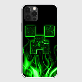 Чехол для iPhone 12 Pro Max с принтом MINECRAFT TEXTURE FIRE в Новосибирске, Силикон |  | creeper | fire | game | minecraft | железо | игра | компьютерная | крипер | криппер | майн | майнкрафт | огонь | пламя | текстура