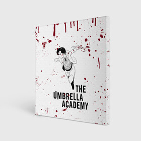 Холст квадратный с принтом Number 5 | The Umbrella Academy (Z) в Новосибирске, 100% ПВХ |  | 5 | dark horse comics | netflix | number 5 | the umbrella academy | umbrella | академия амбрелла | комикс | комильфо | номер 5 | реджинальд харгривз | харгривз | хэйзел