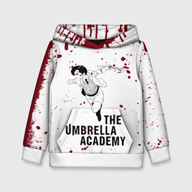 Детская толстовка 3D с принтом Number 5 | The Umbrella Academy (Z) в Новосибирске, 100% полиэстер | двухслойный капюшон со шнурком для регулировки, мягкие манжеты на рукавах и по низу толстовки, спереди карман-кенгуру с мягким внутренним слоем | 5 | dark horse comics | netflix | number 5 | the umbrella academy | umbrella | академия амбрелла | комикс | комильфо | номер 5 | реджинальд харгривз | харгривз | хэйзел