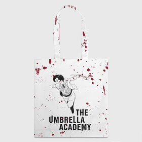 Шоппер 3D с принтом Number 5 | The Umbrella Academy (Z) в Новосибирске, 100% полиэстер | Плотность: 200 г/м2; Размер: 34×35 см; Высота лямок: 30 см | 5 | dark horse comics | netflix | number 5 | the umbrella academy | umbrella | академия амбрелла | комикс | комильфо | номер 5 | реджинальд харгривз | харгривз | хэйзел