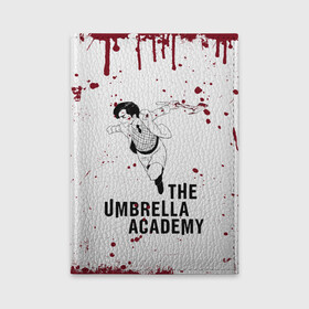 Обложка для автодокументов с принтом Number 5 | The Umbrella Academy (Z) в Новосибирске, натуральная кожа |  размер 19,9*13 см; внутри 4 больших “конверта” для документов и один маленький отдел — туда идеально встанут права | Тематика изображения на принте: 5 | dark horse comics | netflix | number 5 | the umbrella academy | umbrella | академия амбрелла | комикс | комильфо | номер 5 | реджинальд харгривз | харгривз | хэйзел