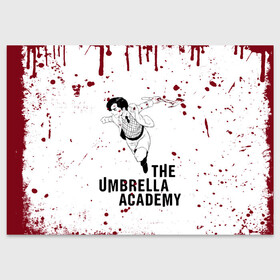 Поздравительная открытка с принтом Number 5 | The Umbrella Academy (Z) в Новосибирске, 100% бумага | плотность бумаги 280 г/м2, матовая, на обратной стороне линовка и место для марки
 | 5 | dark horse comics | netflix | number 5 | the umbrella academy | umbrella | академия амбрелла | комикс | комильфо | номер 5 | реджинальд харгривз | харгривз | хэйзел