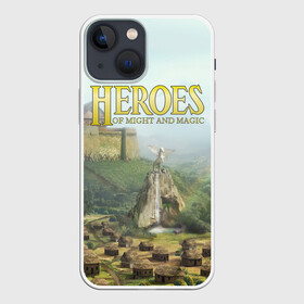 Чехол для iPhone 13 mini с принтом Оплот | Heroes of Might and Magic 3 (Z) в Новосибирске,  |  | heroes | heroes of might and magic | hom | oldskull | герои | герои меча | герои меча и магии | олдскулл | оплот