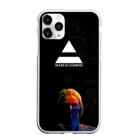 Чехол для iPhone 11 Pro матовый с принтом MARS IS COMING 30StM в Новосибирске, Силикон |  | 30 seconds to mars | 30 секунд до марса | 30 фстм | 30stm | 30сдм | jared leto | rock band | thirty seconds to mars | альтернативный | гранж | джаред лето | нео | пост | прогрессивный | рок группа | фети секондс ту марс | хард | шеннон