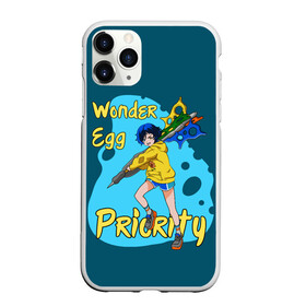 Чехол для iPhone 11 Pro матовый с принтом Wonder Egg Priority в Новосибирске, Силикон |  | ai ooto | wonder egg | wonder egg priority | ай ото | аниме | персонажи | приоритет чудо яйца