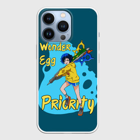 Чехол для iPhone 13 Pro с принтом Wonder Egg Priority в Новосибирске,  |  | Тематика изображения на принте: ai ooto | wonder egg | wonder egg priority | ай ото | аниме | персонажи | приоритет чудо яйца