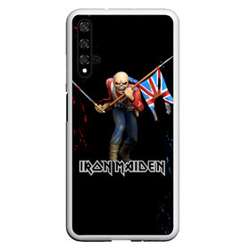 Чехол для Honor 20 с принтом IRON MAIDEN | АЙРОН МЕЙДЕН (Z) в Новосибирске, Силикон | Область печати: задняя сторона чехла, без боковых панелей | dave | iron maiden | murray | music | percy harris | rock | адриан смит | айрон мэйден | брюс дикинсон | дэйв мюррей | железная дева | музик | нико макбрэйн | рок | стив харрис | ужасы | хеви метал | яник герс