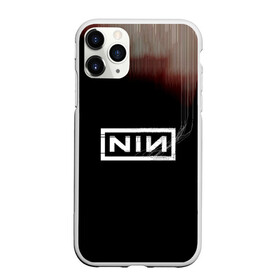 Чехол для iPhone 11 Pro Max матовый с принтом Cyber NIN в Новосибирске, Силикон |  | alternative | metall | music | nin | nine inch nails | rock | альтернатива | металл | музыка | найн ич нэилс | рок | трент резнор