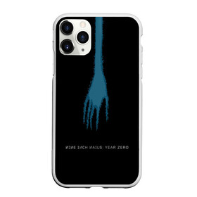 Чехол для iPhone 11 Pro матовый с принтом Hand of NIN в Новосибирске, Силикон |  | alternative | metall | music | nin | nine inch nails | rock | альтернатива | металл | музыка | найн ич нэилс | рок