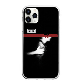 Чехол для iPhone 11 Pro Max матовый с принтом Nine Inch Nails в Новосибирске, Силикон |  | alternative | metall | music | nin | nine inch nails | rock | альтернатива | металл | музыка | найн ич нэилс | рок | трент резнор