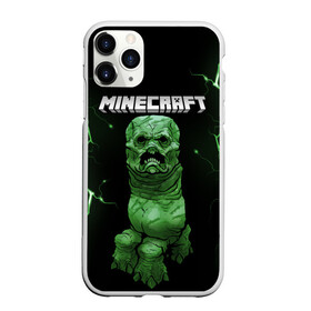 Чехол для iPhone 11 Pro матовый с принтом CREEPER 3D | MINECRAFT 3D (Z) в Новосибирске, Силикон |  | block | creeper | cube | minecraft | minecraft nature | minecraft skin | minectaft skins | mobs | pixel | tnt | underground | блок | геометрия | крафт | крипер | кубики | майнкрафт | пиксели | тнт