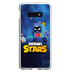 Чехол для Samsung S10E с принтом Ash Brawl Stars Эш  в Новосибирске, Силикон | Область печати: задняя сторона чехла, без боковых панелей | ash | brawl | brawl stars | brawlstars | brawl_stars | аш | бравл | бравлстарс | эш